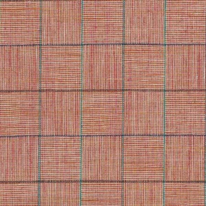 orange geometric woven fabric from Osborne & Little