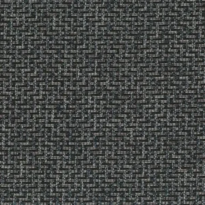 black-grey geometric woven fabric from Osborne & Little