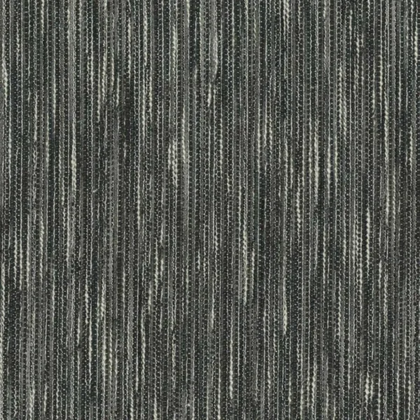 Barbana Fabric - Charcoal by black-grey plain woven fabric from Osborne & Little