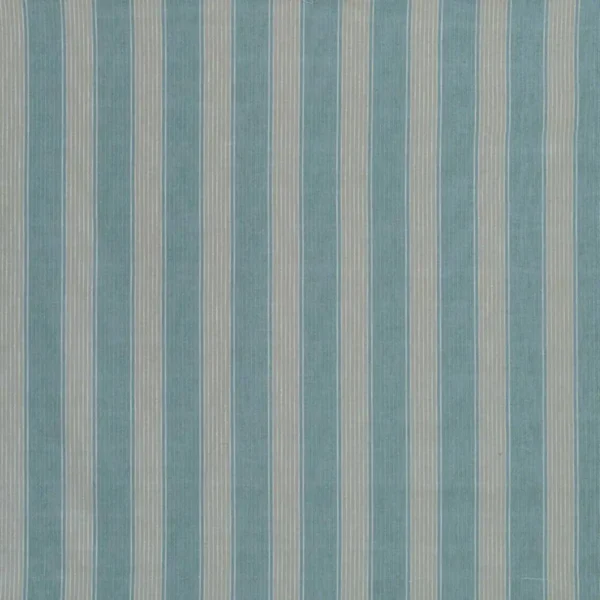 blue striped woven fabric from Osborne & Little