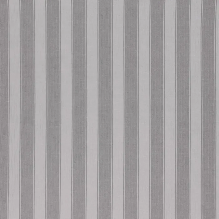 Rialto Stripe Fabric - Ivory / Linen swatch