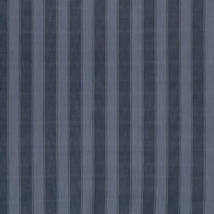 blue striped woven fabric from Osborne & Little