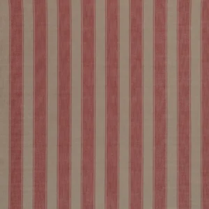 red striped woven fabric from Osborne & Little