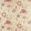 multicolour botanical embroideried fabric from Osborne & Little