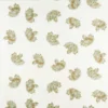 blue botanical embroideried fabric from Osborne & Little