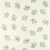 green botanical embroideried fabric from Osborne & Little