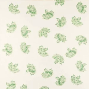 green botanical embroideried fabric from Osborne & Little