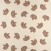 brown botanical embroideried fabric from Osborne & Little