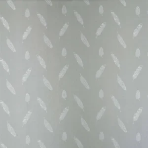 black-grey botanical embroideried fabric from Osborne & Little