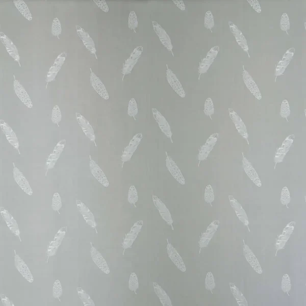 black-grey botanical embroideried fabric from Osborne & Little