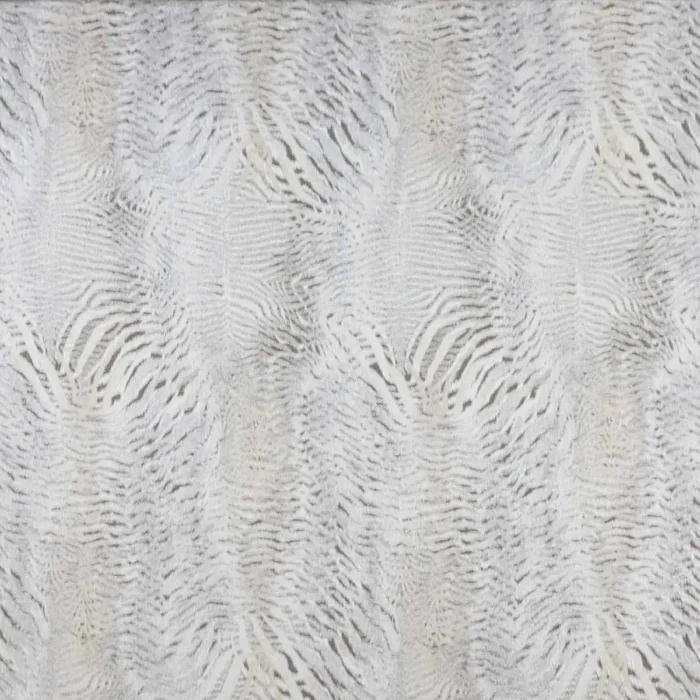 Caracal Fabric - White swatch