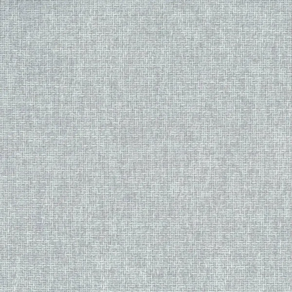 Lynton Fabric - Silver by black-grey plain woven fabric from Osborne & Little