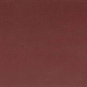red plain velvet-chenille fabric from Osborne & Little