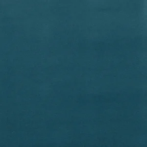 blue plain velvet-chenille fabric from Osborne & Little