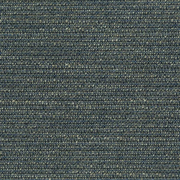 Truro Fabric - Indigo by blue plain woolen fabric from Osborne & Little
