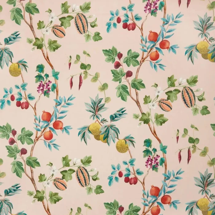 Orchard Linen Fabric - Blush swatch