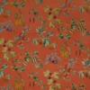 multicolour botanical velvet-chenille fabric from Osborne & Little