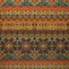 multicolour geometric velvet-chenille fabric from Osborne & Little
