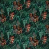 green botanical velvet-chenille fabric from Osborne & Little