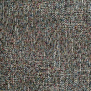 black-grey plain velvet-chenille fabric from Osborne & Little