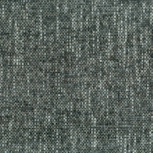 Lumiere Fabric - Coal by black-grey plain velvet-chenille fabric from Osborne & Little