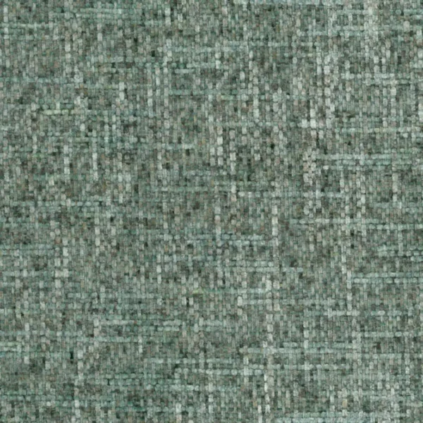 Lumiere Fabric - Eucalyptus by green plain velvet-chenille fabric from Osborne & Little