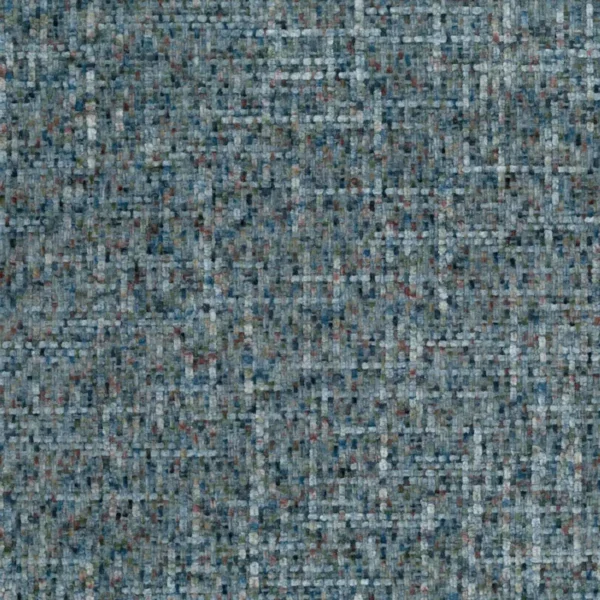 Lumiere Fabric - Airforce by blue plain velvet-chenille fabric from Osborne & Little