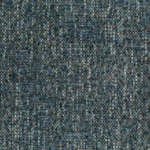 blue plain velvet-chenille fabric from Osborne & Little