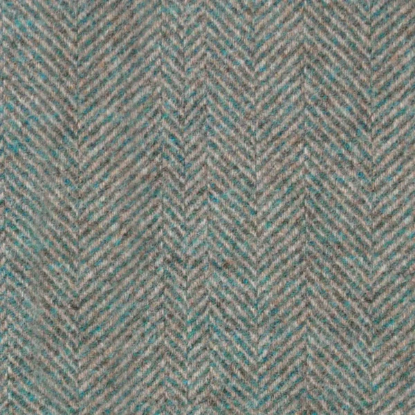 Glen Clova Fabric - Teal by Glen Clova Fabric - Teal from