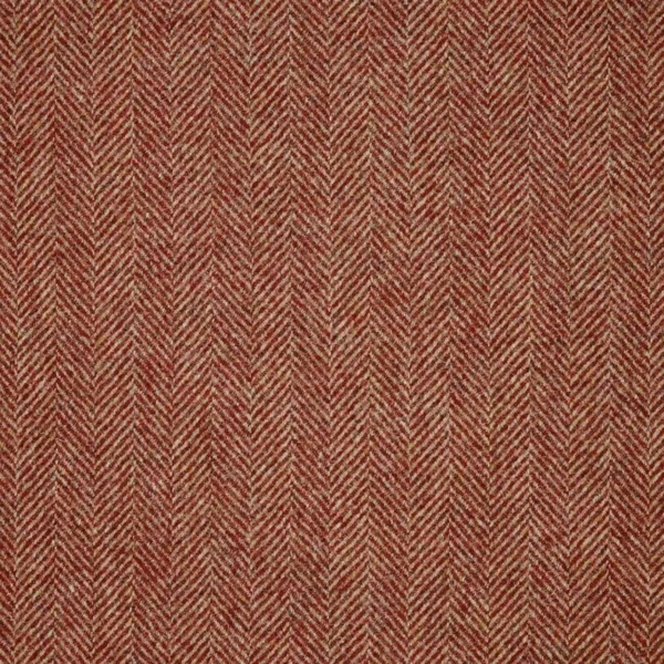 Herringbone Fabric - Red by Herringbone Fabric - Red from
