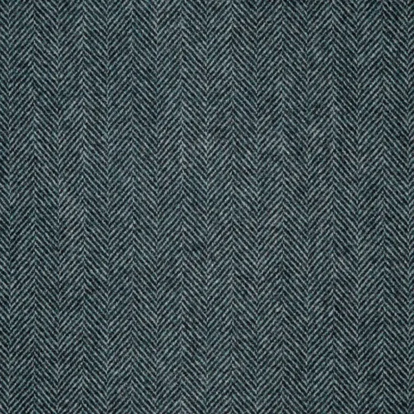 Herringbone Fabric - Navy by Herringbone Fabric - Navy from