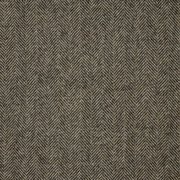 Herringbone Fabric - Charcoal by Herringbone Fabric - Charcoal from