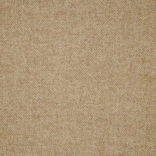 Herringbone Fabric - Dark Natural by Herringbone Fabric - Dark Natural from