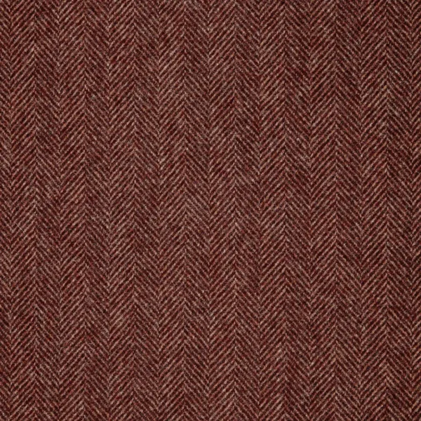 Herringbone Fabric - Russet by Herringbone Fabric - Russet from