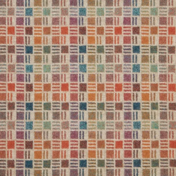 Pompidou Fabric - Terracotta by Pompidou Fabric - Terracotta from