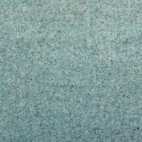 Earth Fabric - Eau-De-Nil by blue plain woolen fabric from Abraham Moon & Sons