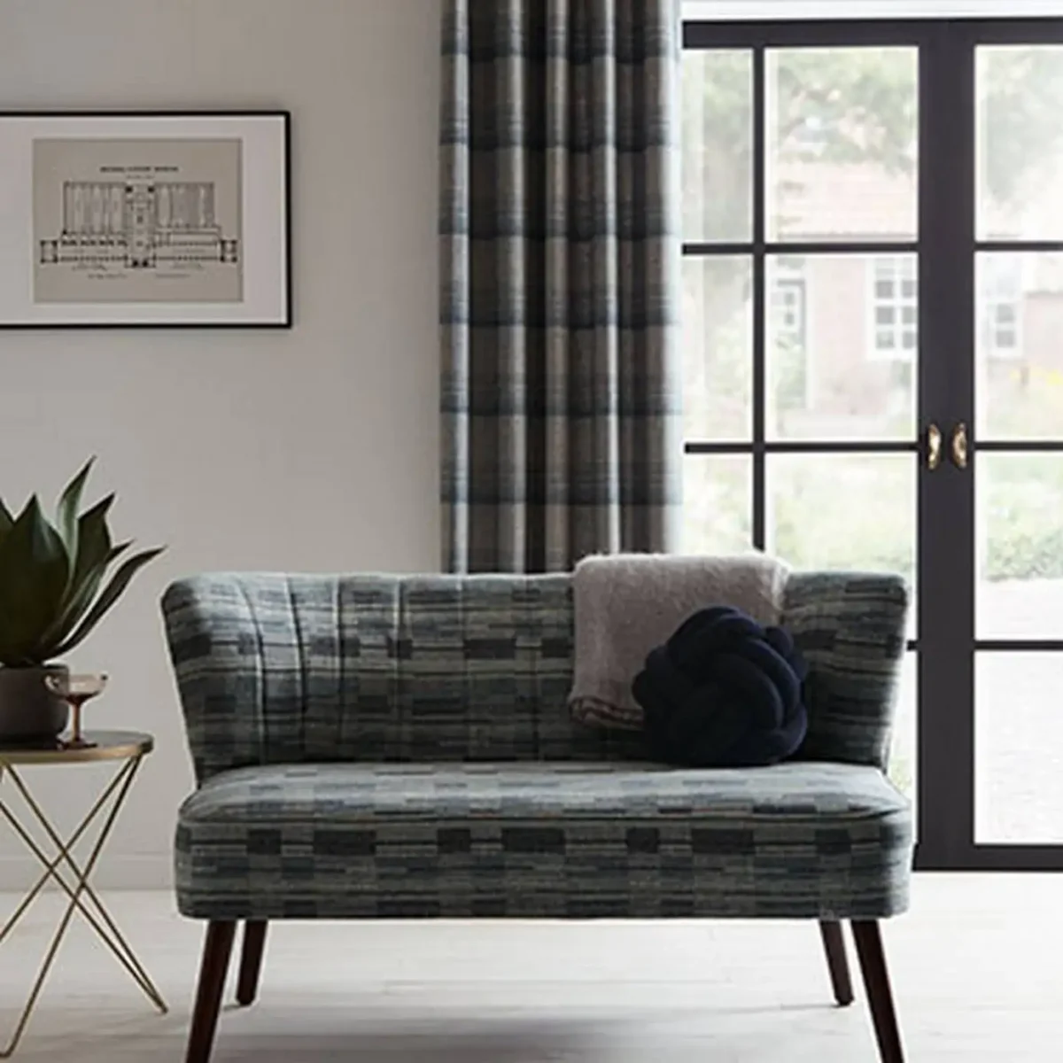 Skylon Fabric - Terracotta by Skylon Fabric - Terracotta from