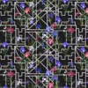 multicolour botanical cotton fabric from Christian Lacroix