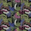 multicolour botanical velvet-chenille fabric from Christian Lacroix
