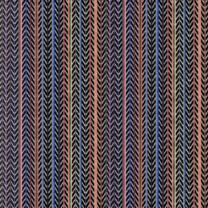 multicolour striped velvet-chenille fabric from Christian Lacroix