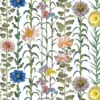 multicolour botanical printed fabric from Christian Lacroix