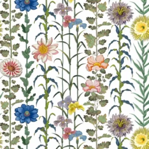 multicolour botanical printed fabric from Christian Lacroix