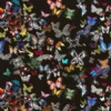 black-grey animal velvet-chenille fabric from Christian Lacroix