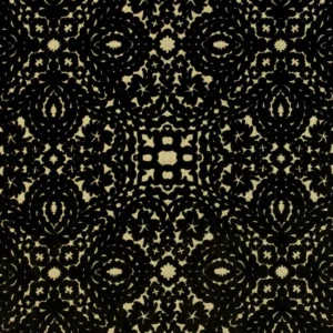black-grey spotted jacquard fabric from Christian Lacroix