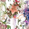 multicolour botanical cotton fabric from Christian Lacroix