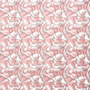 pink geometric embroideried fabric from Christian Lacroix