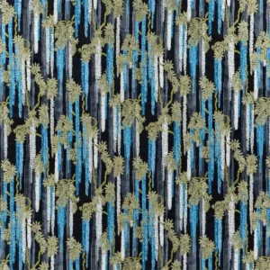 multicolour botanical embroideried fabric from Christian Lacroix