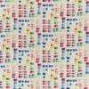 multicolour spotted linen fabric from John Derian