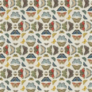 multicolour animal cotton fabric from John Derian