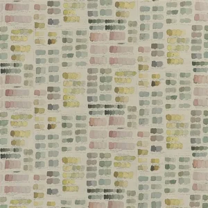 multicolour misc linen fabric from John Derian
